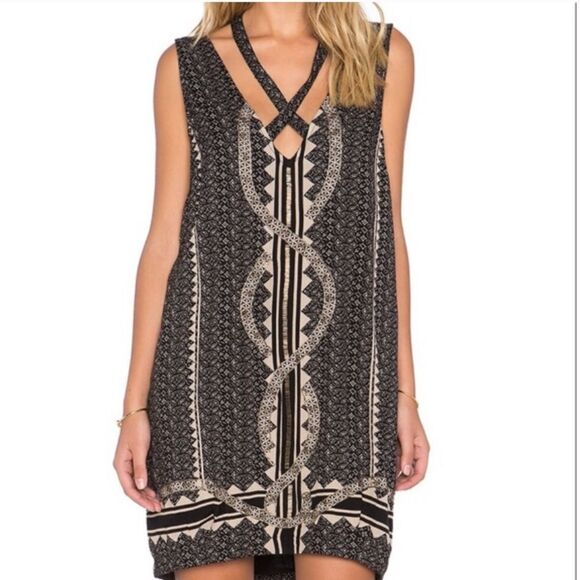Free People - Diamond & Snake Mini Dress - Picture 5 of 6